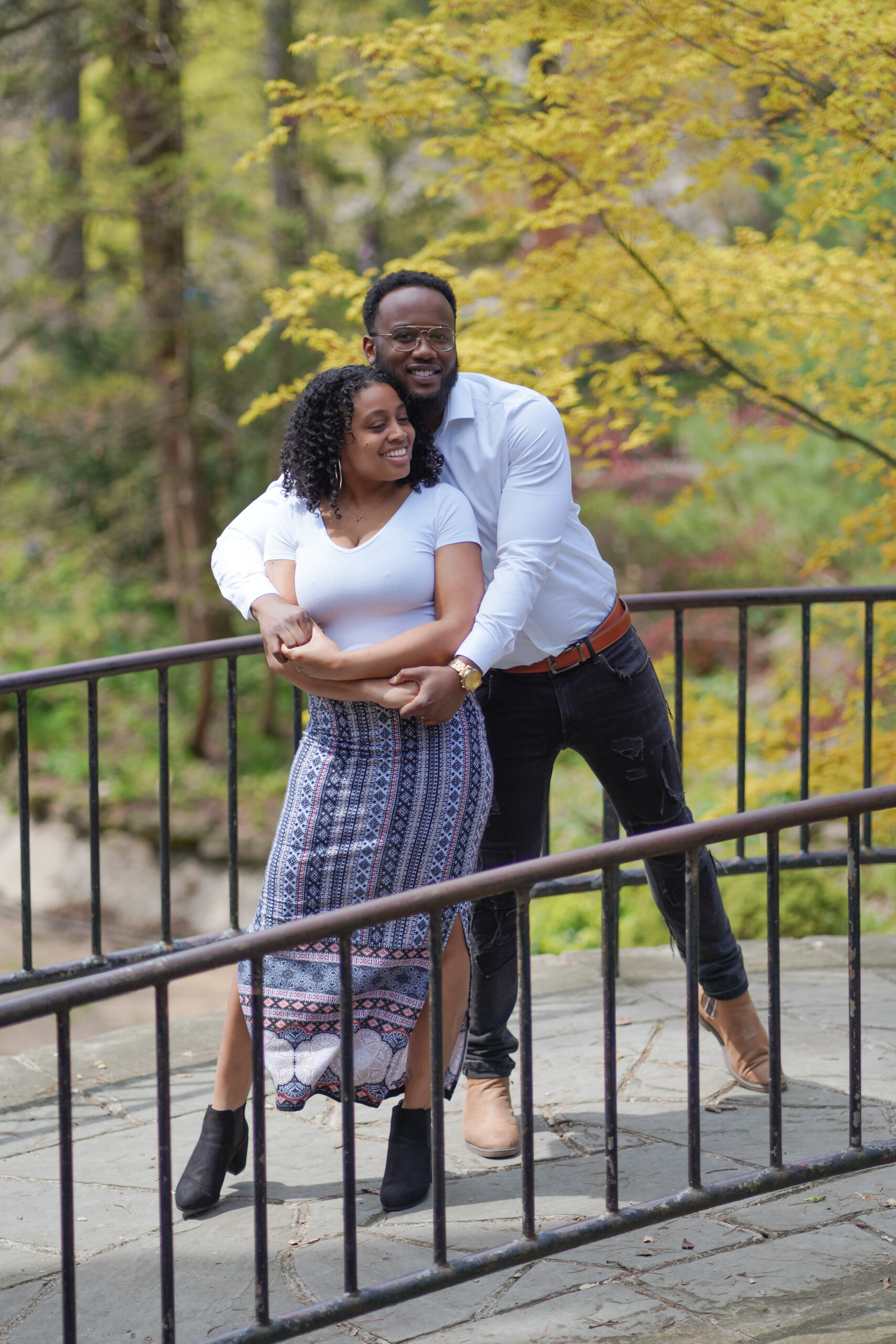 Tasha & Nate’s Couples Session at High Park in Downtown Toronto